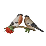 Bullfinch Pair Bird Figurine From Goebel