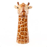 Quail Ceramic Giraffe Flower Vase