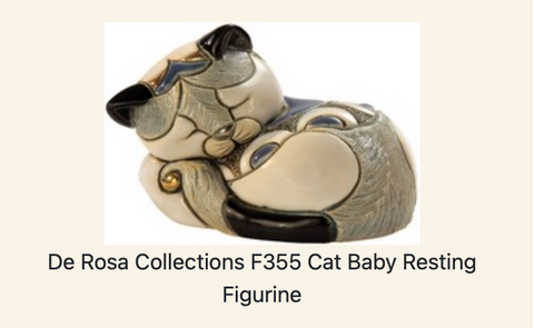De Rosa Calico Kitten Figurine