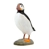 Carved Wooden Figure Of A Puffin From The Wildlife Garden Decobird Collection