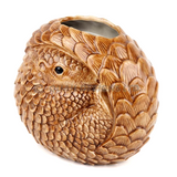 Quail Ceramic Flower Vase Pangolin