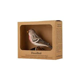 Wildlife garden Decobird Carved Wooden Figure of a Redpoll