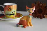Rosina Wachtmeister Cat Figurine Pablo