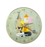 Rosina Wachtmeister Cat Wall clock La Storia di Serafino