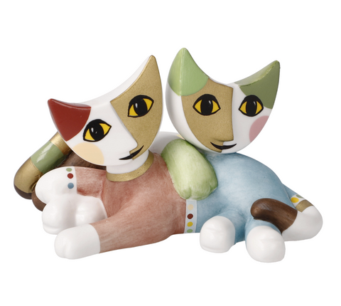 Rosina Wachtmeister Cats Figurine Adelia E Ottavio