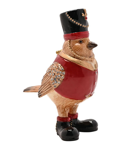 Royal Guard Robin Trinket Box By Juliana