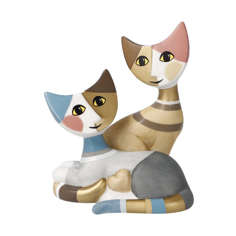 Rosina Wachtmeister Cats Figurine Vivien e Peppie