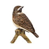 Whinchat Bird Figurine From Goebel