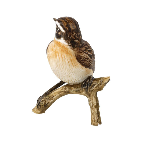 Whinchat Bird Figurine From Goebel
