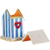 Beach Hut Trinket Box With Necklace From The Arora Design Hidden Secrets Collection