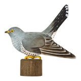 Carved Wooden Figure Of A Common Cuckoo By Wildlife Garden