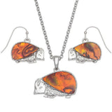 Hedgehog Necklace And Earrings By Tide Fashion Jewellery