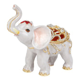 Treasured Trinkets Filigree Elephant Trinket Box