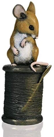 Mouse On Cotton Reel From The Richard Cooper Studio