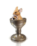 Mouse In Eggcup Cast Bronze From Richard Cooper Studio 262BR