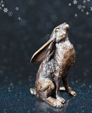 Small Moon Gazing Hare Bronze Sculpture Limited Edition Of 250 From Richard Cooper Bronze