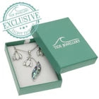 Snowdrop Necklace And Earrings By Tide Fashion Jewellery