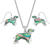 Spaniel Necklace And Earrings By Tide Fashion Jewellery