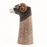 Swaledale Sheep Flower Vase By Quail Ceramics