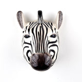 Quail Ceramics Large Wall Flower Vase Zebra
