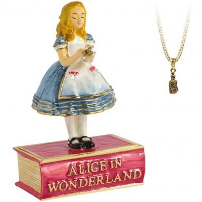 Arora Design Hidden Treasures Alice In Wonderland Alice Trinket Box