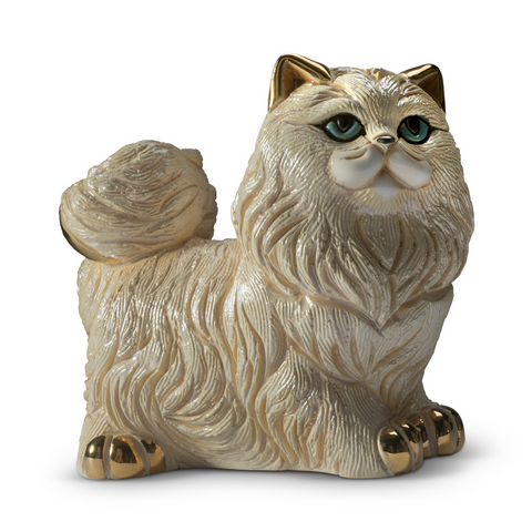 De Rosa Angora Cat Figurine