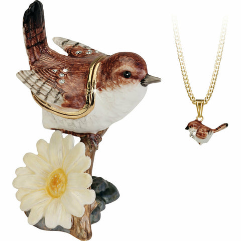Arora Design Hidden Secrets Wren Trinket Box
