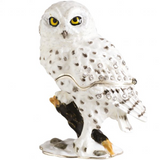 Craycombe Trinkets Snow Owl Trinket Box