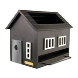 Wildlife Garden Bird Feeding Box with Bird Bath