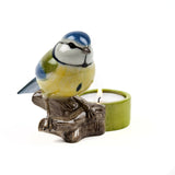 Quail Ceramics: T- Lite Holder: Blue Tit