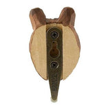 Wildlife Garden: Hook: Hand Carved - Brown Bear
