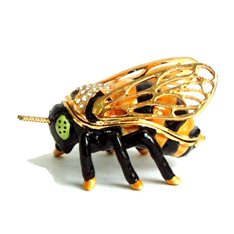 Treasured Trinkets Bumble Bee Trinket Box