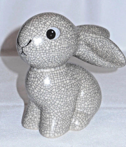 Goebel Bunny Delux Silver Grey Cute Bunny