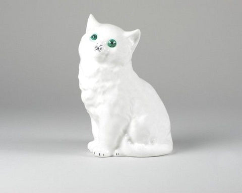 Cmielow Porcelain Cat Lost In Thought