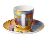 Rosina Wachtmeister Cat Cup + Saucer Macchia e amici