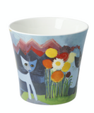 Rosina Wachtmeister Cat Mug A Crisantemo