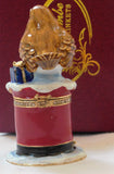 Craycombe Christmas Robin On Postbox Trinket Box