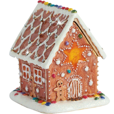 Craycombe Trinkets Gingerbread House Trinket Box