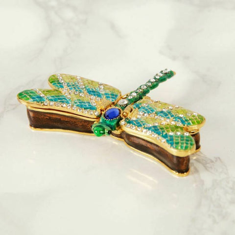 Treasured Trinkets Dragon Fly Trinket Box