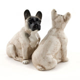 Quail Ceramics Fawn French Bulldog Salt And Pepper Pots