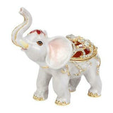 Treasured Trinkets Filigree Elephant Trinket Box