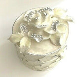 Sophia Collection Flower Trinket Box