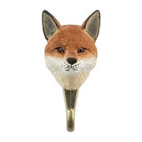 Wildlife Garden: Hook: Hand Carved Fox