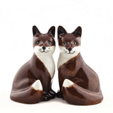 Quail Ceramics Fox Salt & Pepper Pots