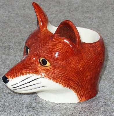 Quail Ceramics Fox Face Egg Cup