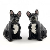 Quail Ceramics: Salt & Pepper Pots: French Bulldogs