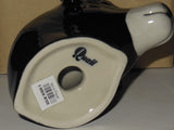 Quail Ceramics Friesian Cow Face Egg Cup