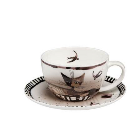 Rosina Wachtmeister Cup  And Saucer Elsa