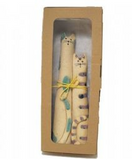 Enigma Designs Pottery Tall Cat Couple