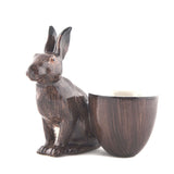 Quail Ceramics Egg Cup With Hare